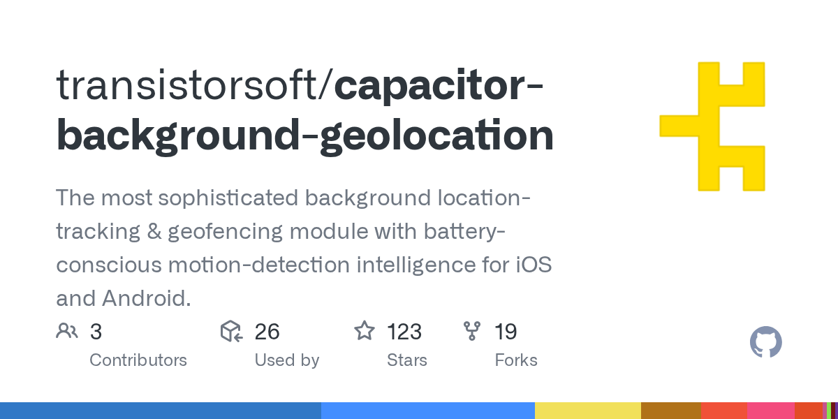 capacitorbackgroundgeolocation/README.md at master · transistorsoft