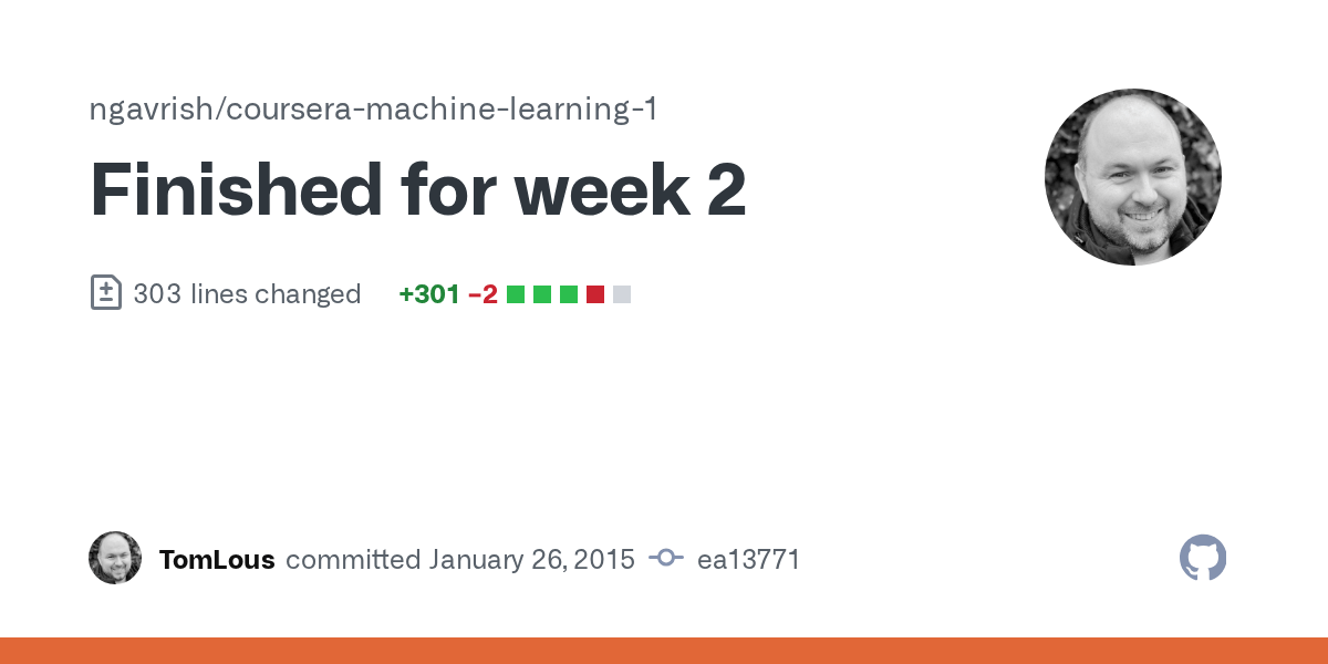 Finished for week 2 · ngavrish/courseramachinelearning1ea13771 · GitHub