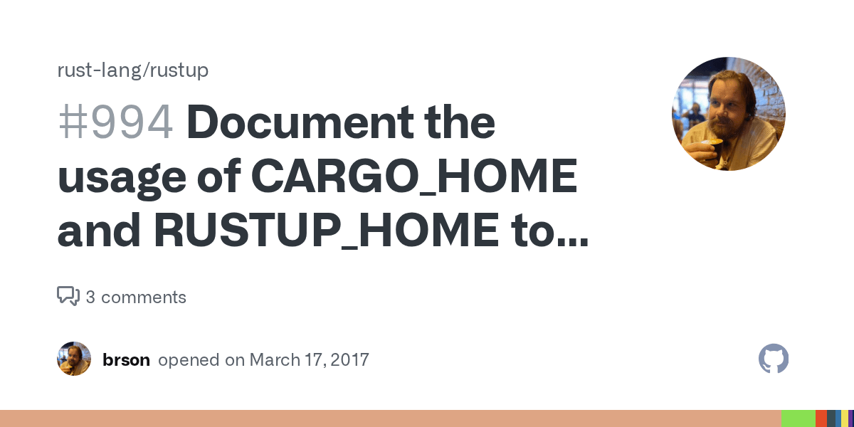 Document the usage of CARGO_HOME and RUSTUP_HOME to install to a custom