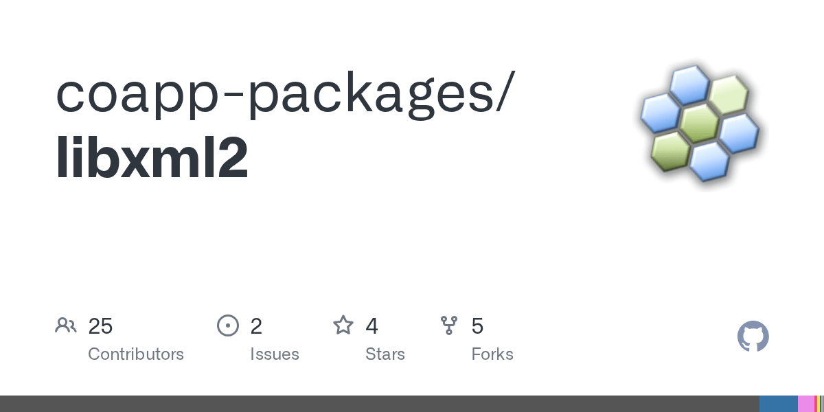 GitHub coapppackages/libxml2