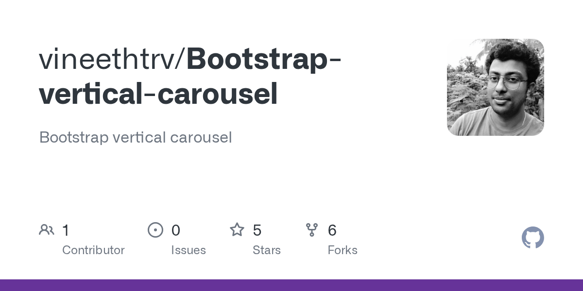 GitHub vineethtrv/Bootstrapverticalcarousel Bootstrap vertical