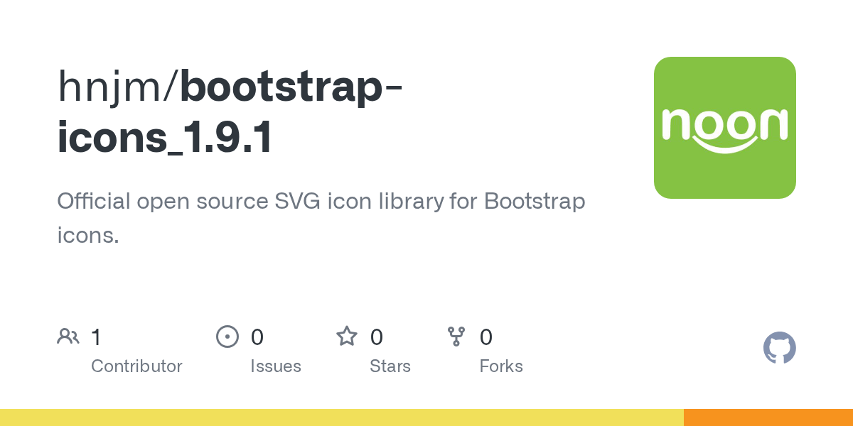 GitHub hnjm/bootstrapicons_1.9.1 Official open source SVG icon