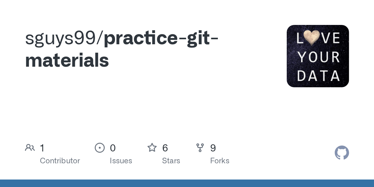 GitHub sguys99/practicegitmaterials