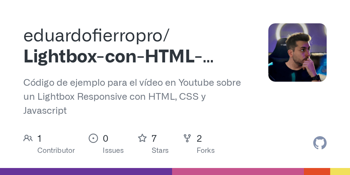 GitHub eduardofierropro/LightboxconHTMLCSSyJavascriptpara