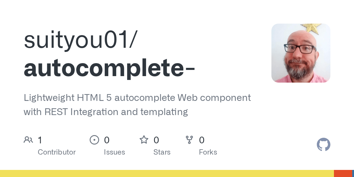 GitHub Lightweight HTML 5 