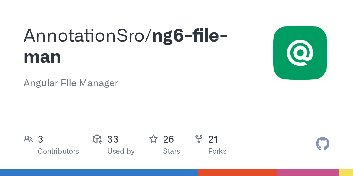 GitHub AnnotationSro/ng6fileman Angular File Manager