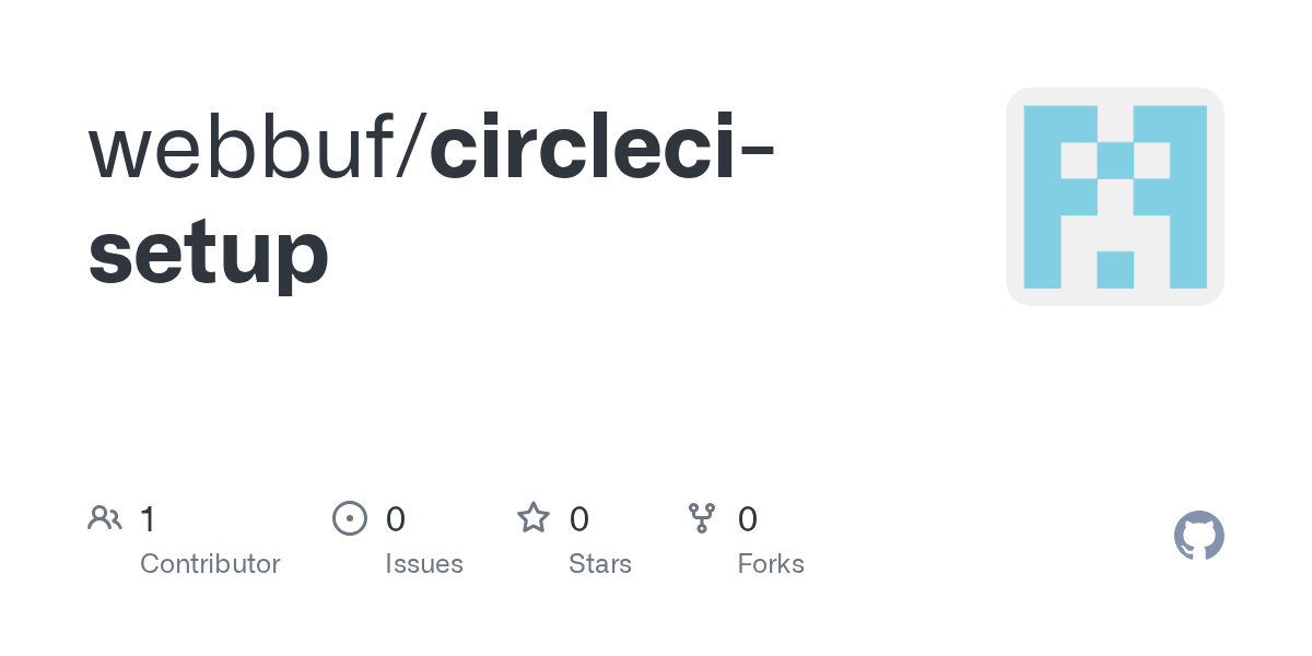 GitHub webbuf/circlecisetup