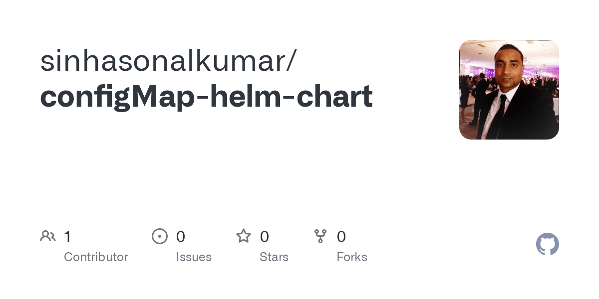 GitHub sinhasonalkumar/configMaphelmchart