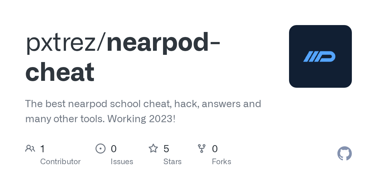 GitHub pxtrez/nearpodcheat The best nearpod school cheat, hack(04)