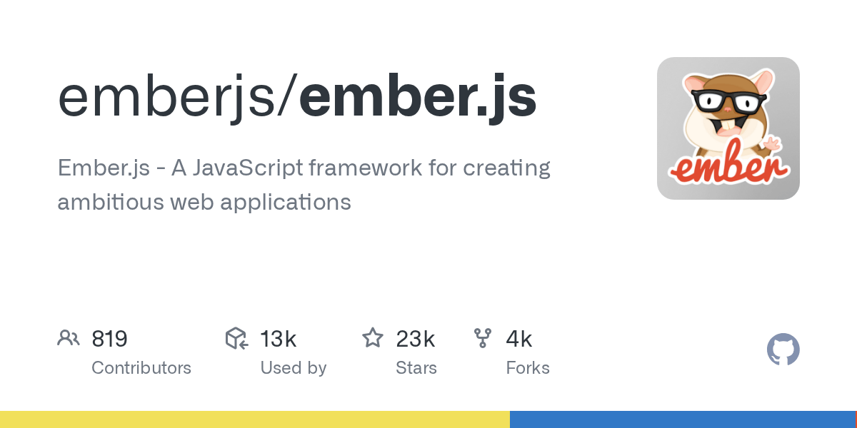 GitHub emberjs/ember.js Ember.js A JavaScript framework for