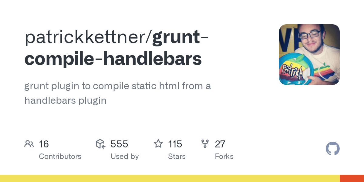 GitHub grunt plugin to