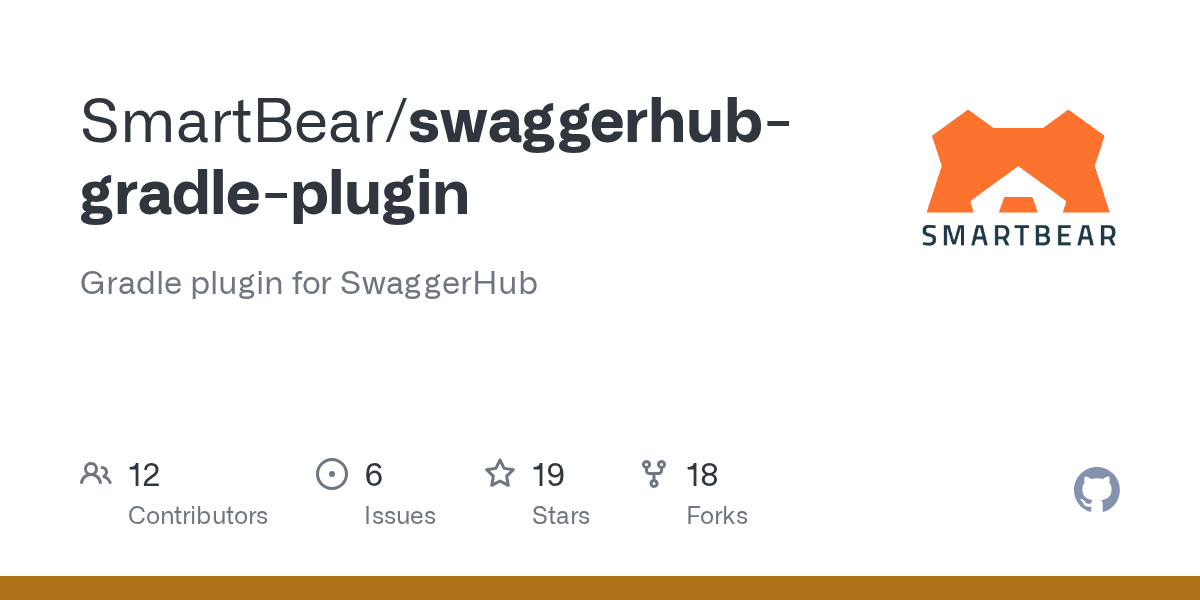 GitHub swaggerapi/swaggerhubgradleplugin Gradle plugin for SwaggerHub