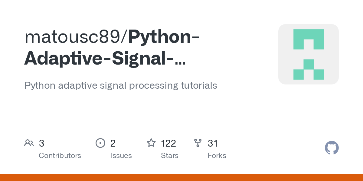 PythonAdaptiveSignalProcessingHandbook/padasip_adaptive_filters_basics.ipynb at master