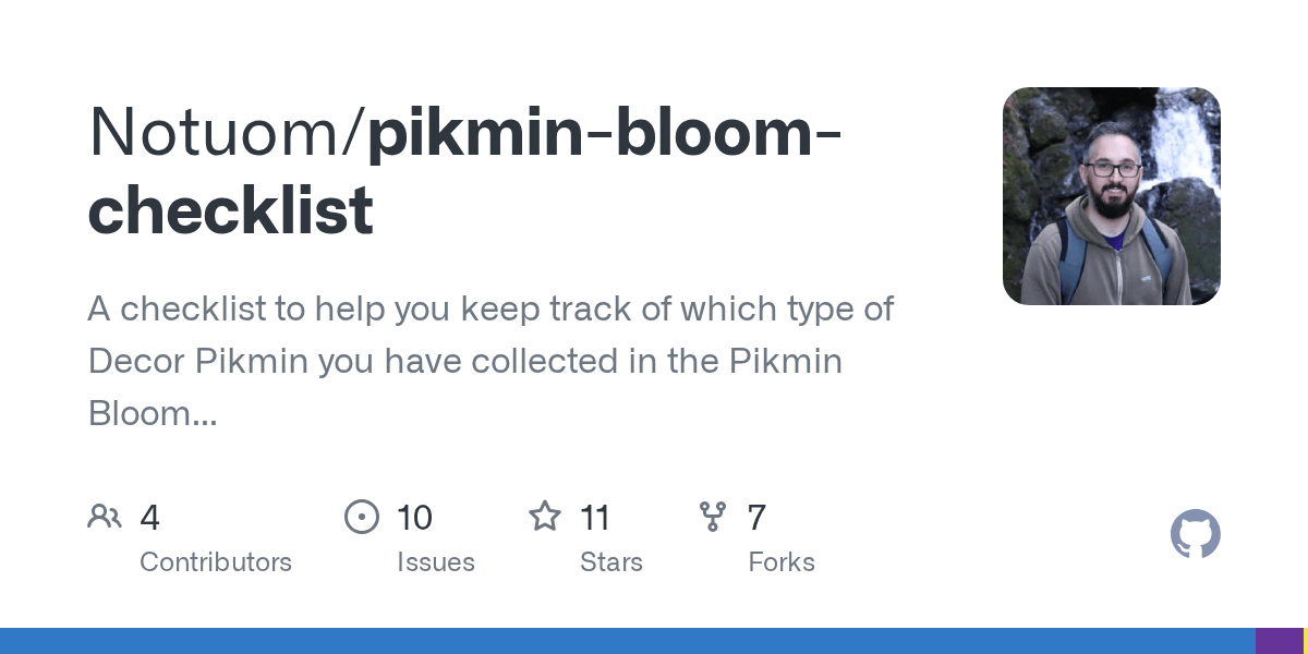 Releases · Notuom/pikminbloomchecklist · GitHub