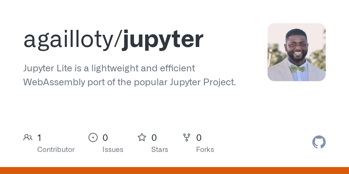 GitHub agailloty/jupyter Jupyter Lite is a lightweight and efficient