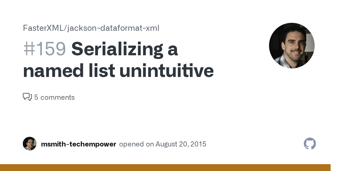 Serializing a named list unintuitive · Issue 159 · FasterXML/jackson
