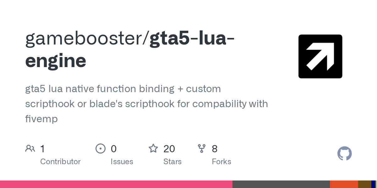GitHub gamebooster/gta5luaengine gta5 lua native function binding