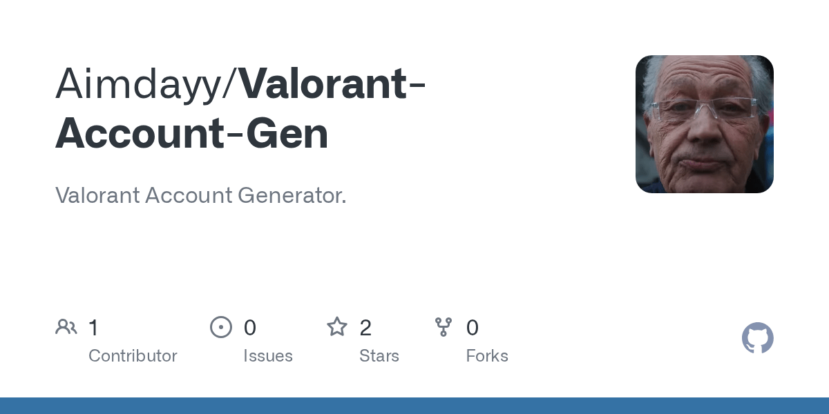 GitHub Aimdayy/ValorantAccountGen Valorant Account Generator.