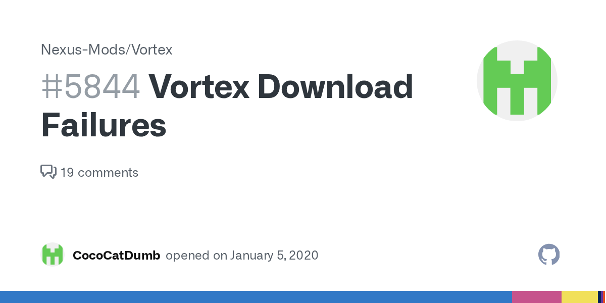 Vortex Download Failures · Issue 5844 · NexusMods/Vortex · GitHub
