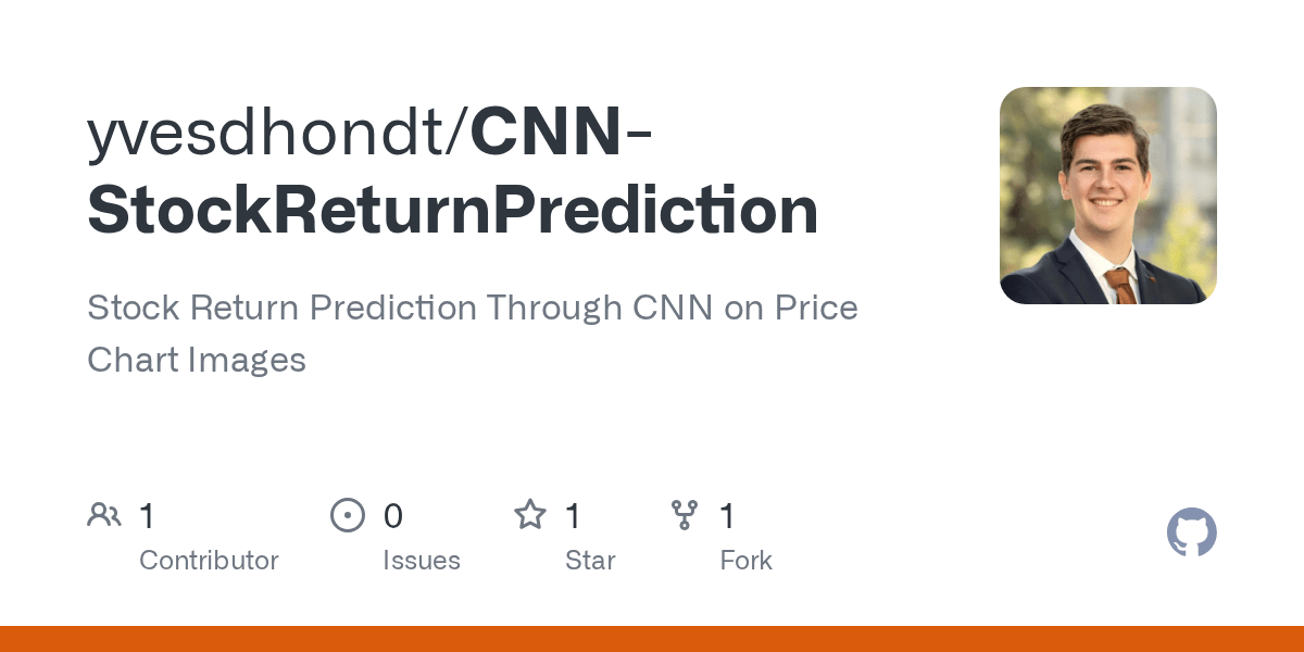 GitHub yvesdhondt/CNNStockReturnPrediction Stock Return Prediction