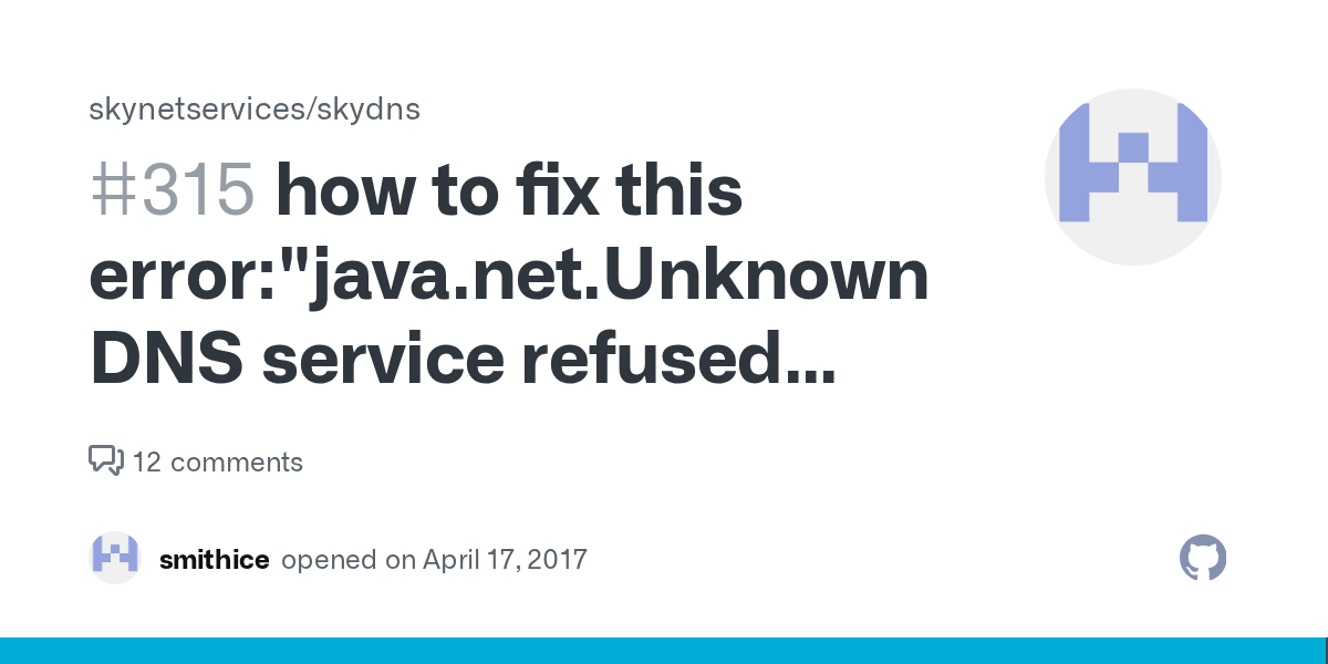 how to fix this DNS service