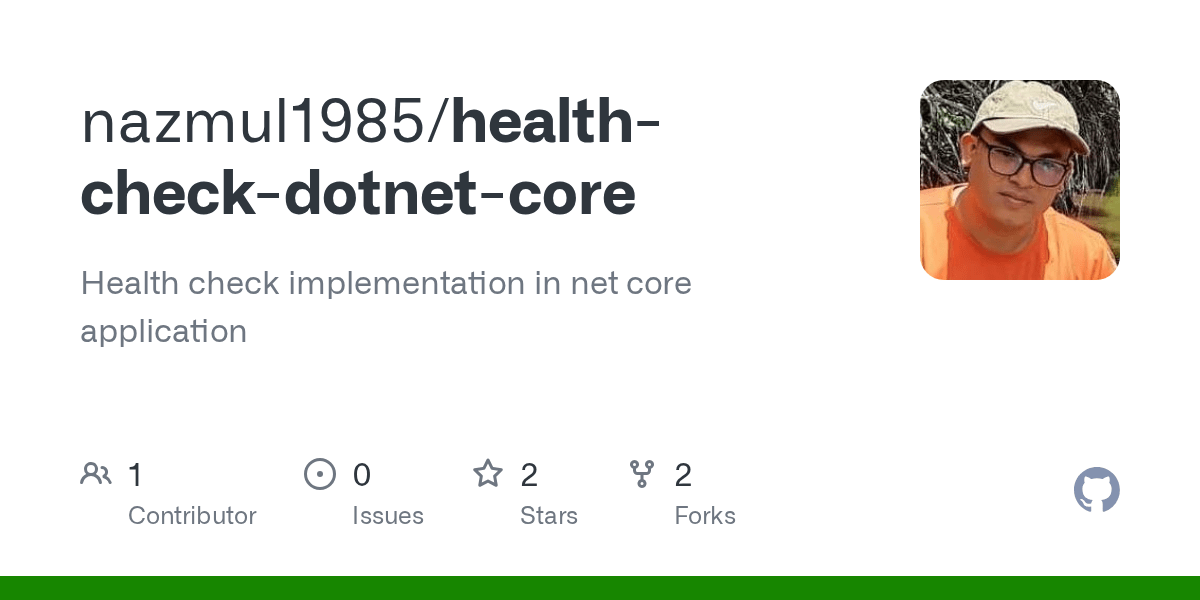 GitHub Health check
