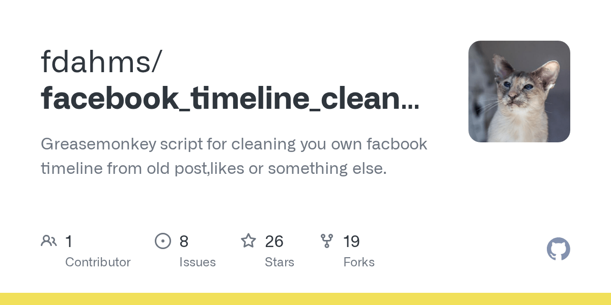 GitHub fdahms/facebook_timeline_cleaner Greasemonkey