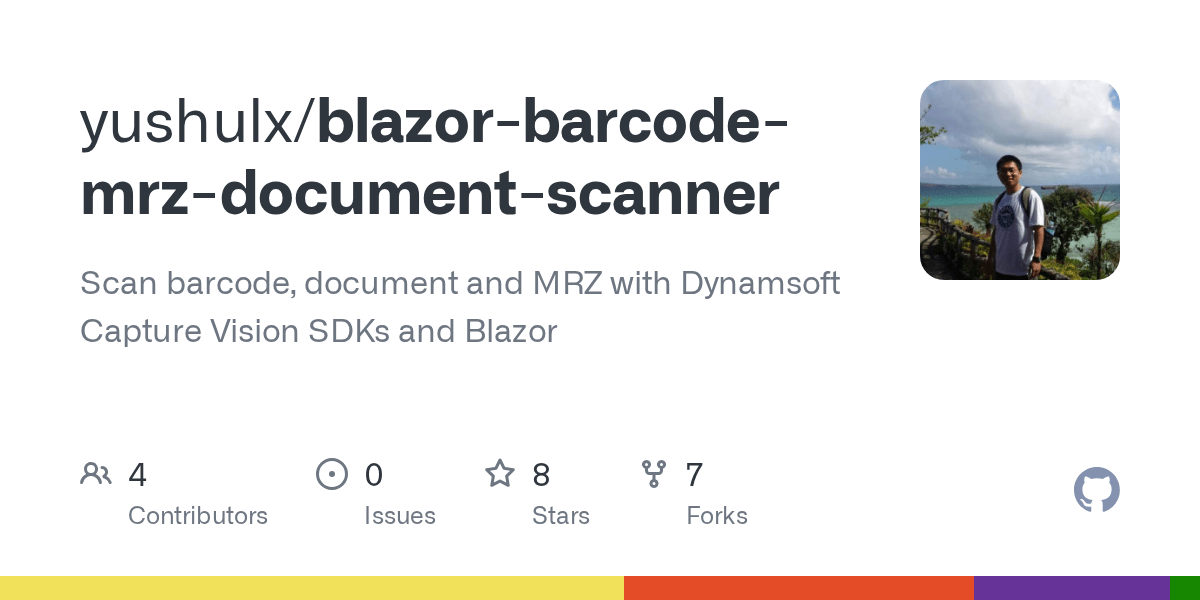 GitHub yushulx/blazorbarcodeqrcodereaderscanner A web barcode QR code scanner app built