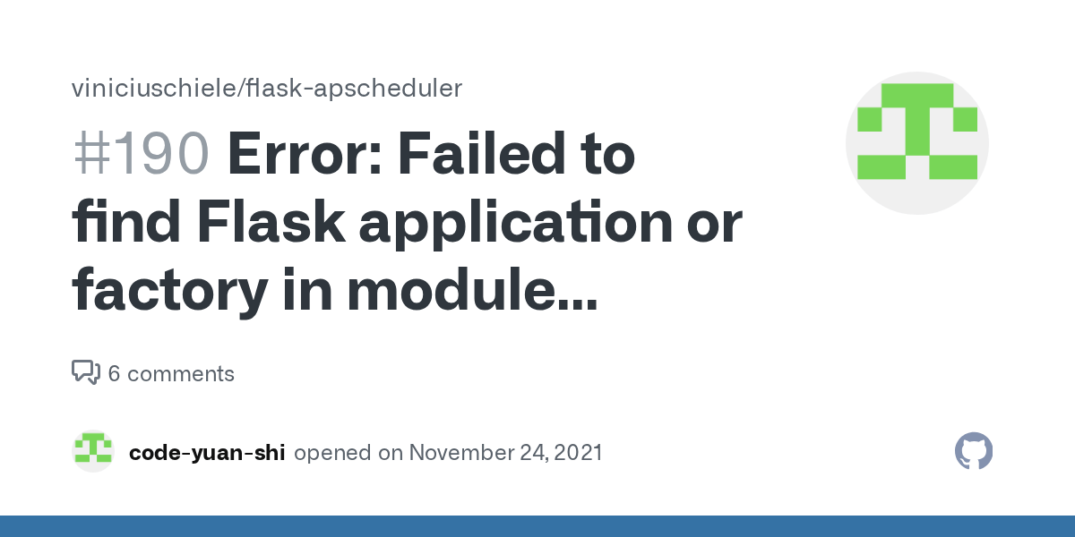 Error Failed to find Flask application or factory in module "flaskr