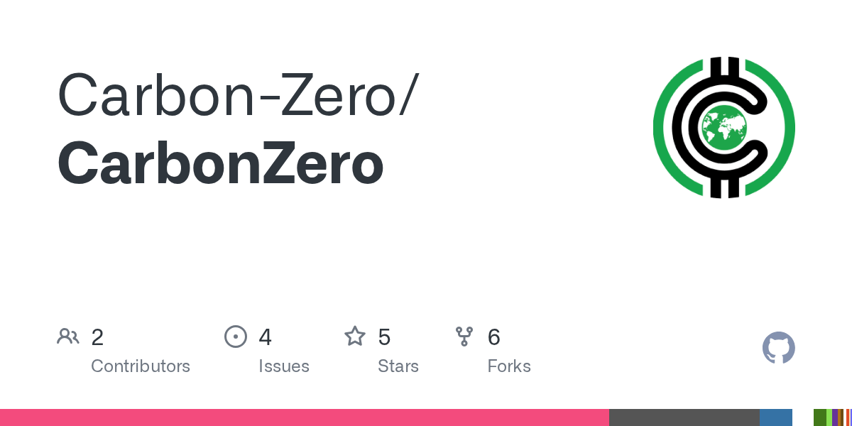 GitHub CarbonZero/CarbonZero