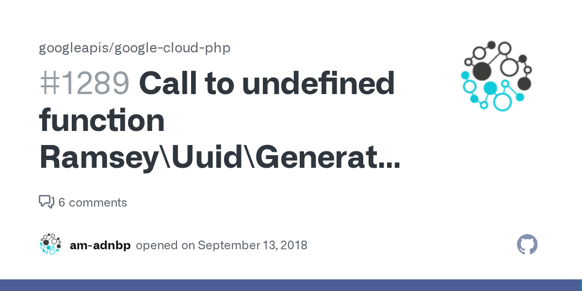 Call to undefined function Ramsey\Uuid\Generator\random_bytes() · Issue