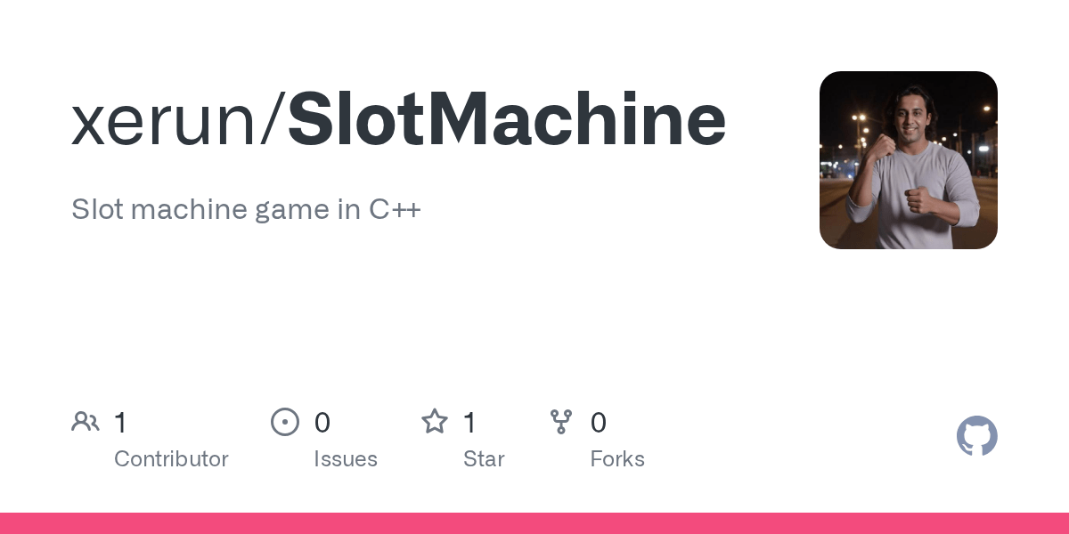 GitHub xerun/SlotMachine Slot machine game in C++