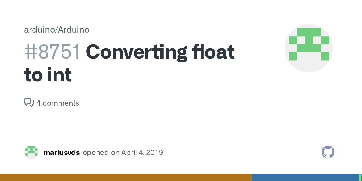 Converting float to int · Issue 8751 · arduino/Arduino · GitHub
