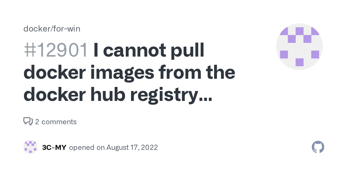 I cannot pull docker images from the docker hub registry inside a Hyper