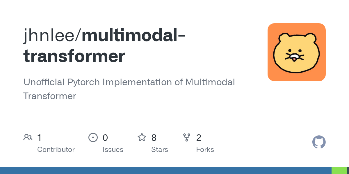 multimodaltransformer/model.py at master · jhnlee/multimodal