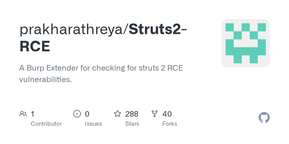 Struts2RCE/struts_ext_v2.jar at master · prakharathreya/Struts2RCE · GitHub