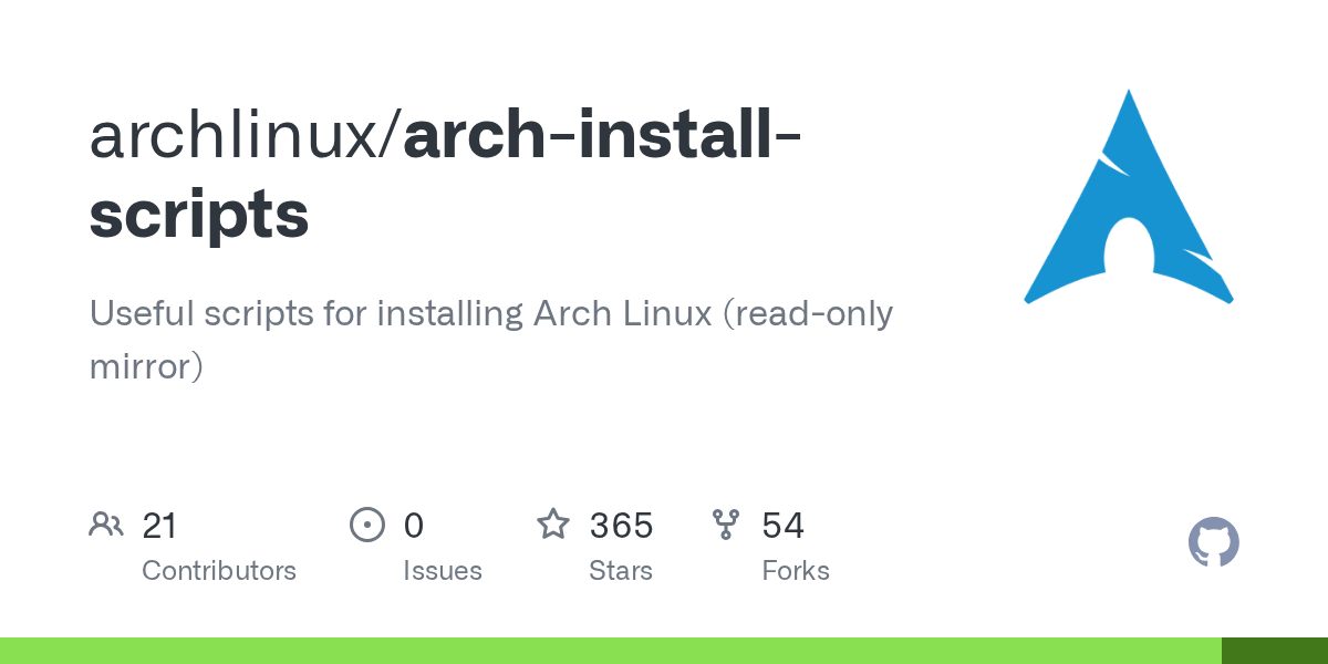 at master · archlinux