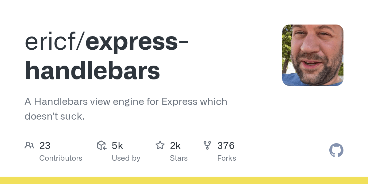 expresshandlebars/main.handlebars at master · ericf/expresshandlebars