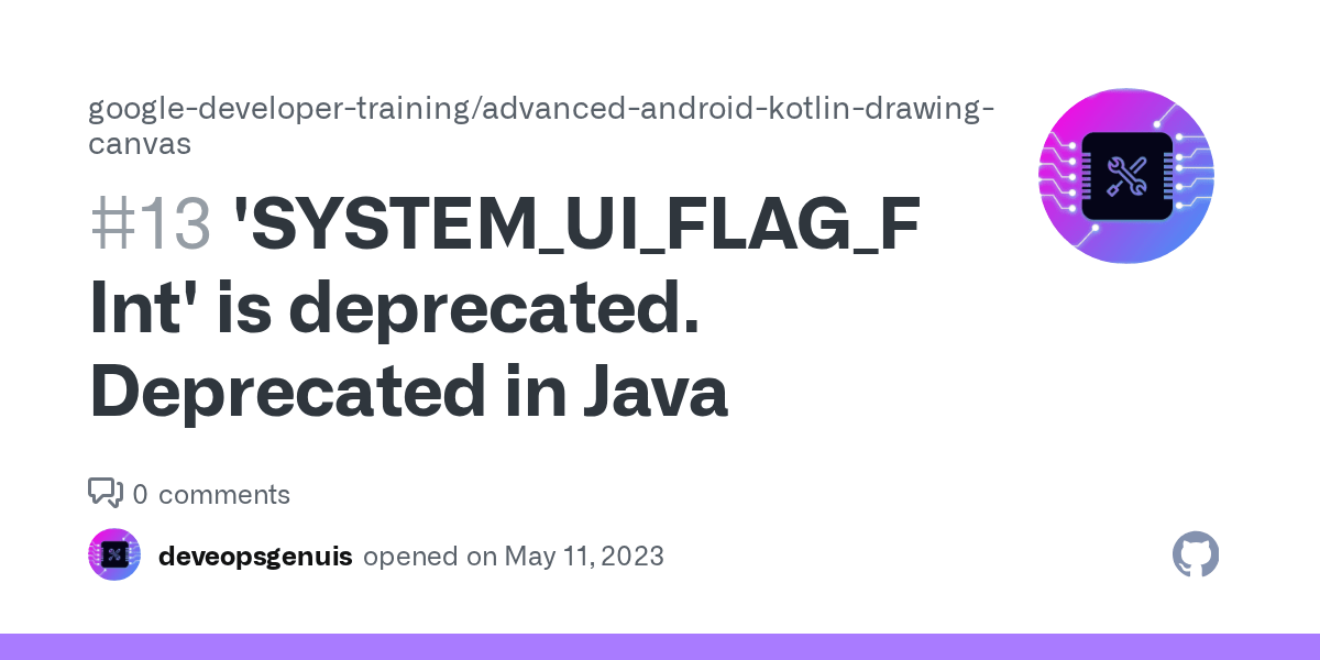 'SYSTEM_UI_FLAG_FULLSCREEN Int' is deprecated. Deprecated in Java