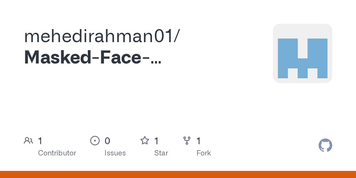 GitHub mehedirahman01/MaskedFaceRecognitionUsingCNN