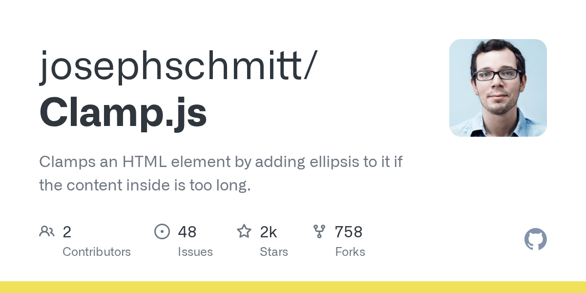 Clamp.js/example1.html at master · josephschmitt/Clamp.js · GitHub