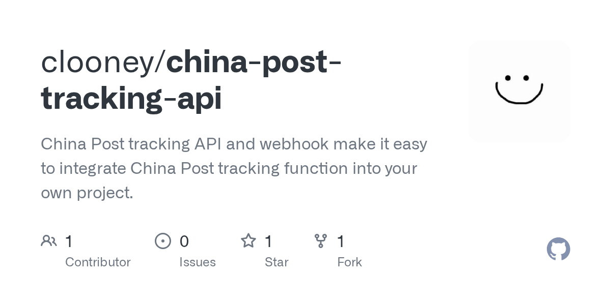 GitHub clooney/chinaposttracking China Post tracking API and