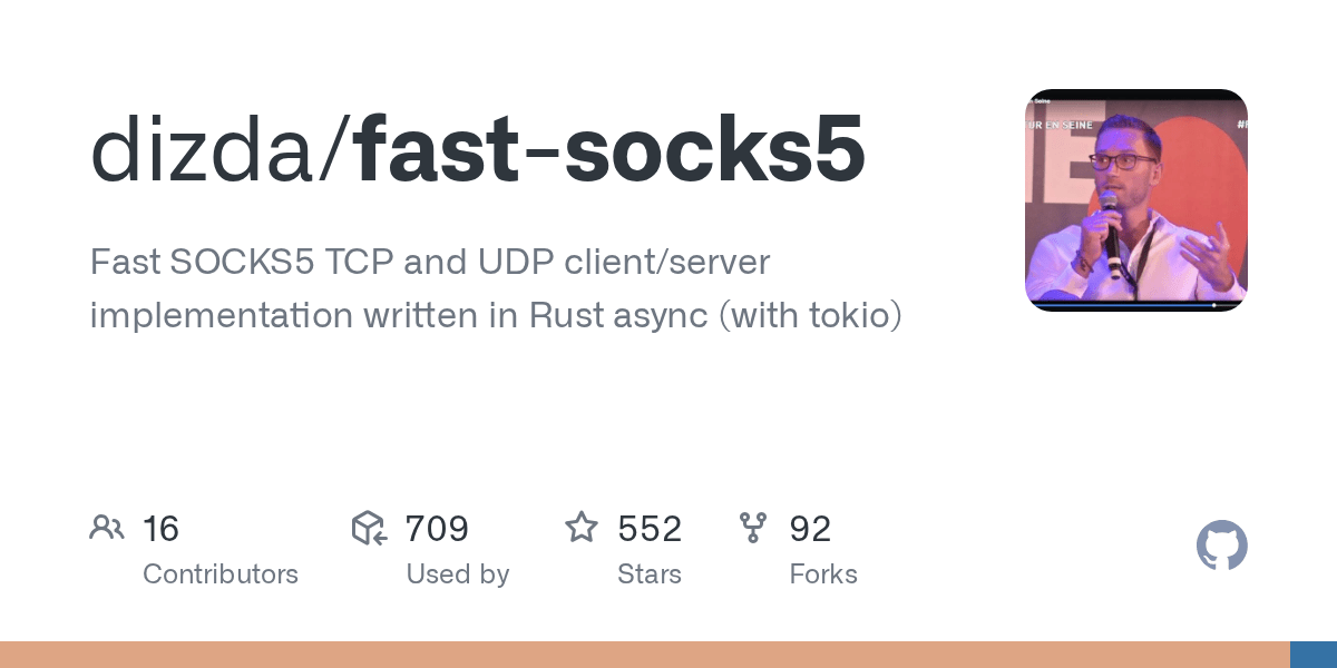 Issues · dizda/fastsocks5 · GitHub