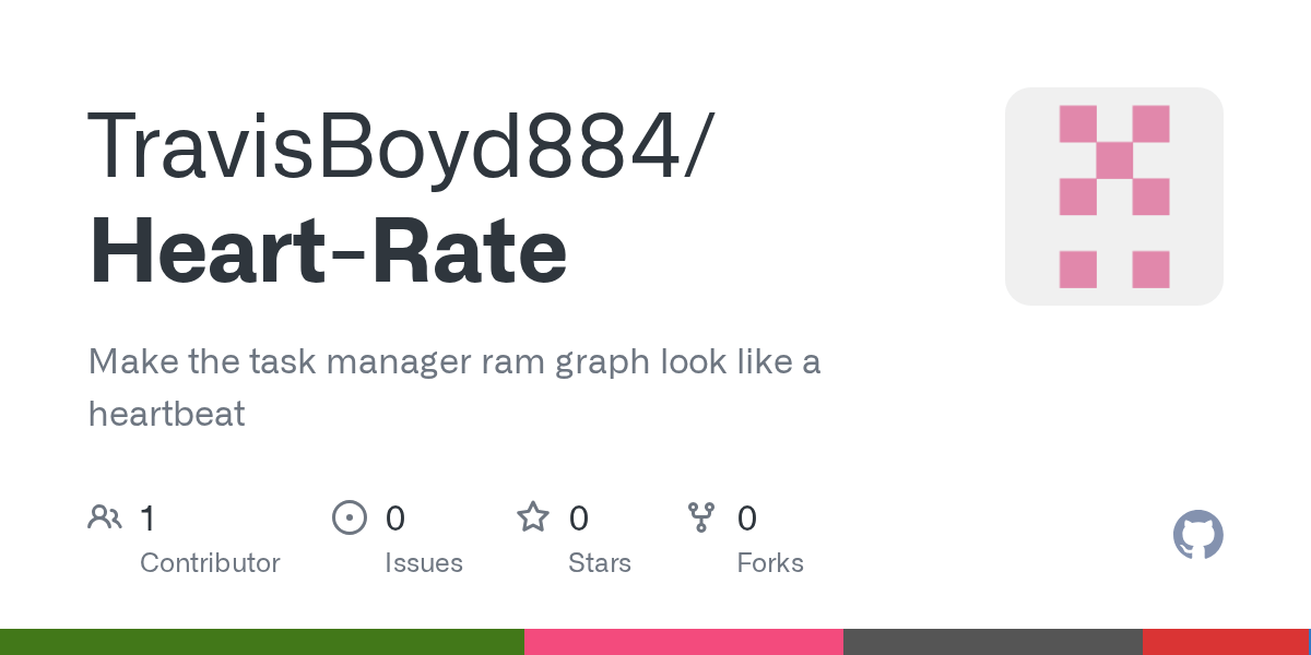 GitHub TravisBoyd884/HeartRate Make the task manager ram graph look
