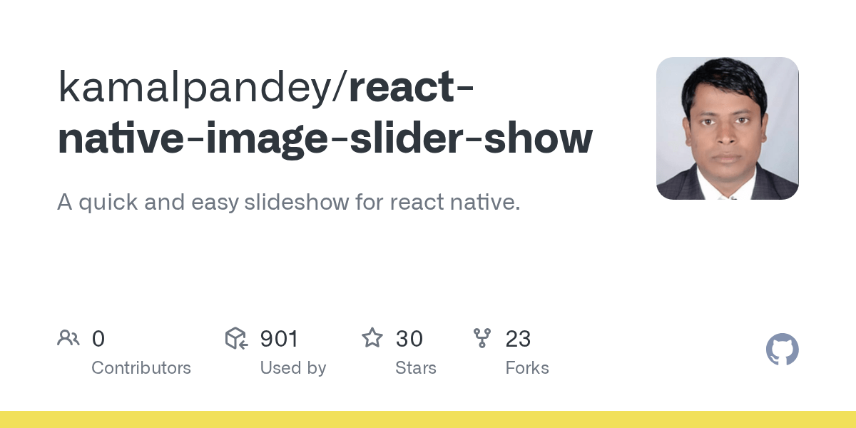GitHub kamalpandey/reactnativeimageslidershow A