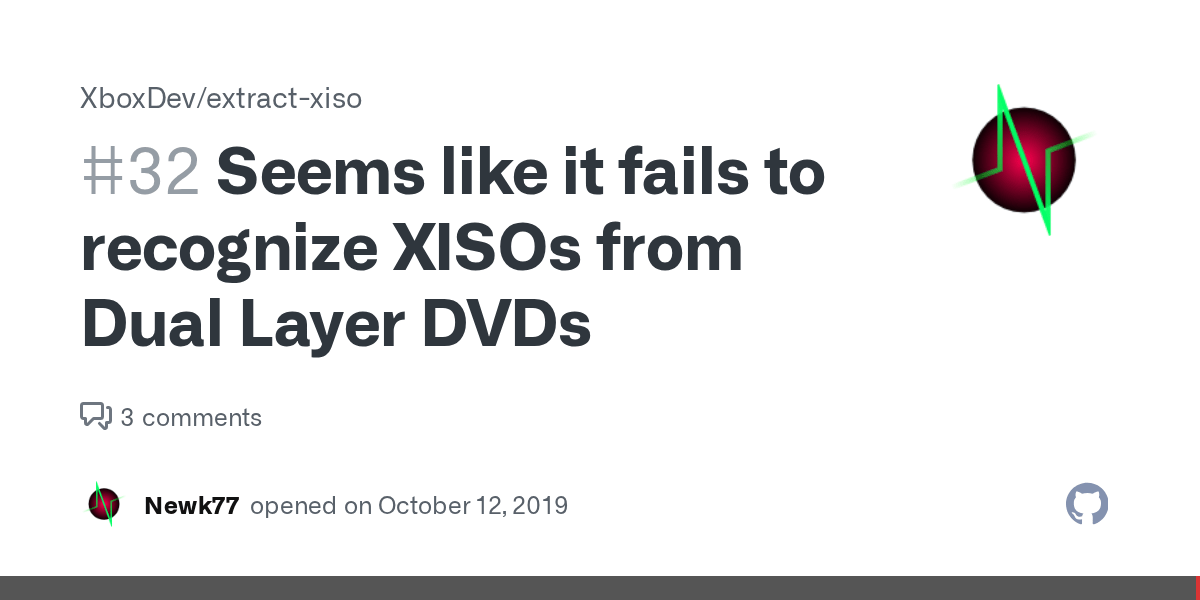 Seems like it fails to recognize XISOs from Dual Layer DVDs · Issue 32