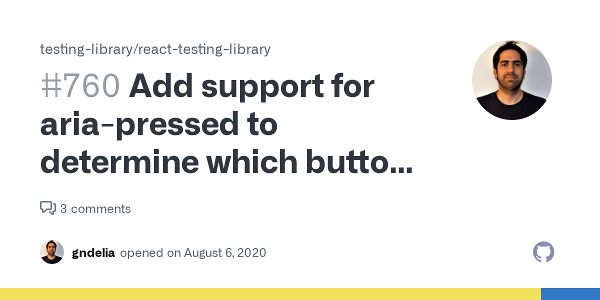 Add support for ariapressed to determine which button is clicked in