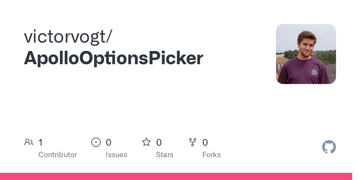 GitHub Vvikos/ApolloOptionsPicker