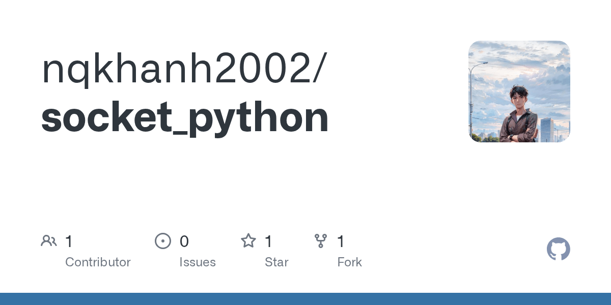 GitHub nqkhanh2002/socket_python