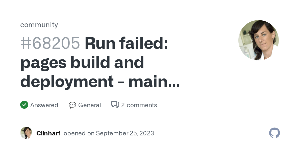 Run failed pages build and deployment main (effb7eb) · community